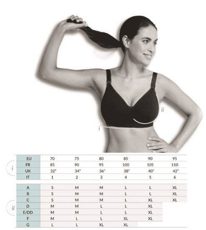 Carriwell Comfort Bra Box Biustonosz Ciążowy XL 553 Biały
