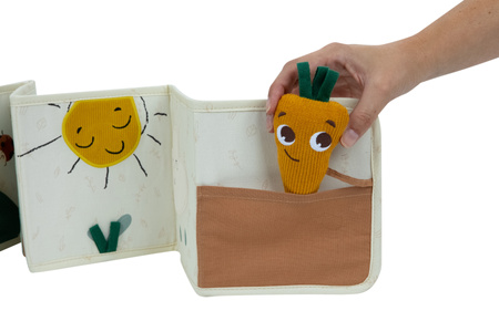 Tiny Love Książeczka Interaktywna - Dwustronna - Garden of Adventure