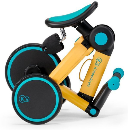 Kinderkraft 4TRIKE  Rowerek Trójkołowy  Primrose Yellow