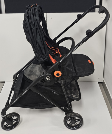 [OUTLET] Cybex Melio Street New Wózek Spacerowy Real Black