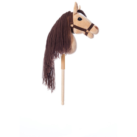 Hoppihorse Koń na Kiju Hobby Horse A3 Beżowy 66cm