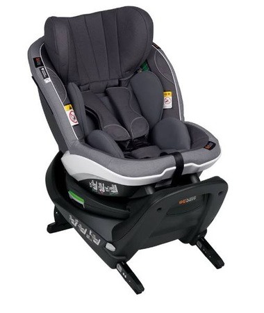 BeSafe Izi Turn M i-Size Fotelik Samochodowy Obrotowy 0-18 kg Metaliczny Melange 02
