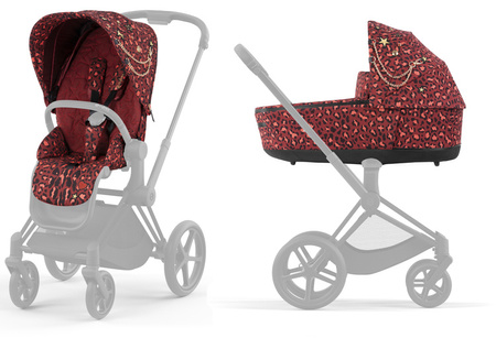 [OUTLET] Cybex Priam 4.0 Wózek Głęboko-Spacerowy Rosenrot Red by Alec Voelkel