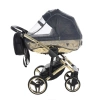 Tako Junama HandCraft Wózek Głęboko-Spacerowy 05 Black/Gold