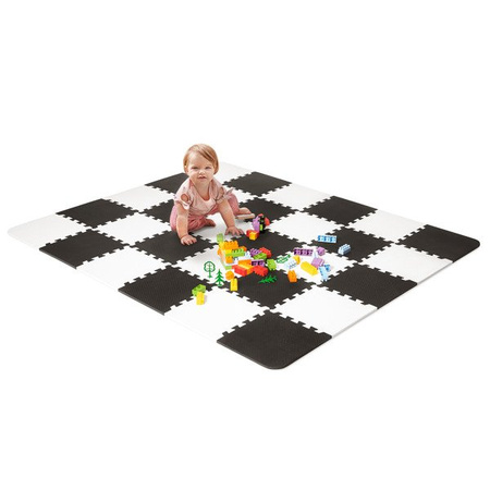 Kinderkraft Luno Mata Piankowa Puzzle Yellow