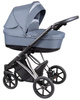 Coletto Craft Wózek Głęboko-Spacerowy 2w1 C-08 Czarno-Srebrna Rama 