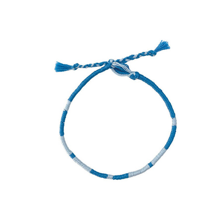 Janod Zestaw kreatywny do tworzenia biżuterii Tęczowe bransoletki 30 szt. 8+