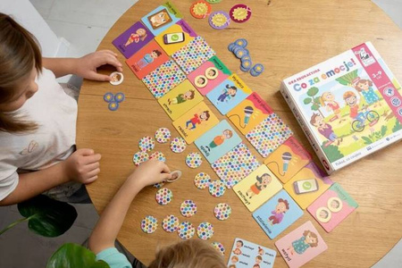 Kapitan Nauka Gra Edukacyjna Co Za Emocje! 3-9 lat