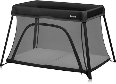 Lionelo Alice - łóżeczko niemowlęce 3w1 | Alice Black
