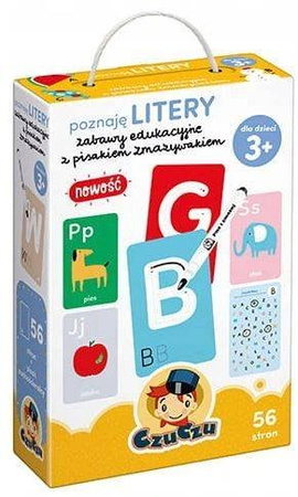 CzuCzu  Poznaje Litery Zabawy Edukacyjne z Pisakiem Zmazywakiem