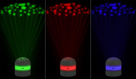 Beaba Projektor gwiazd z pozytywką i czujnikiem płaczu Pixie Sage green
