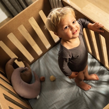 Eve Kids MATTY Mata Do Łóżeczka 75x95 cm Grey