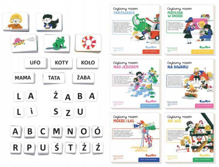 CzuCzu Czytamy Razem Zestaw Do Nauki Czytania