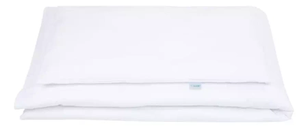 [OUTLET] Waldin Wyposażenie do Łóżeczka 7w1 Białe / Szare Gwiazdki