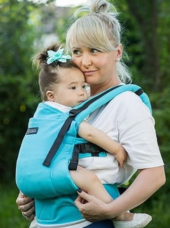 Isara Nosidło Chustowe Baby Turquoise
