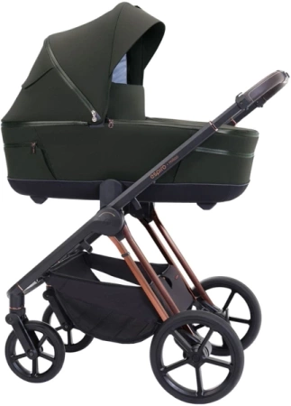 Espiro Miloo 2025 Wózek Głęboko-Spacerowy 204 Luxury Green
