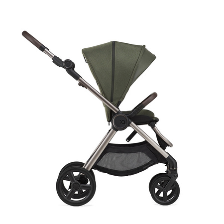 Anex IQ Premium New Transfarmation Wózek Głęboko-Spacerowy Richi + Cybex Aton B2 i-Size Fotelik Samochodowy 0-13kg + Baza One Volcano Black	