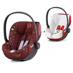 Cybex Cloud T i-Size Fotelik Samochodowy 0-13kg + Tapicerka Letnia Rockstar by Alec Volkel
