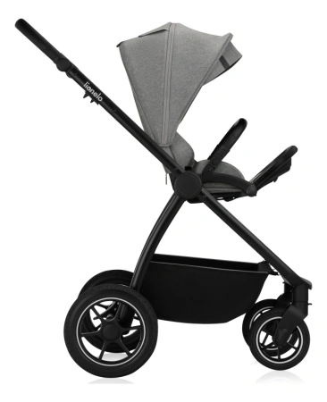 Lionelo Meril Wózek Głęboko-Spacerowy 3w1 Grey Stone