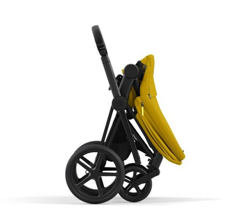 [OUTLET] Cybex Priam 4.0 Mustard Yellow - stelaż Chrome Black