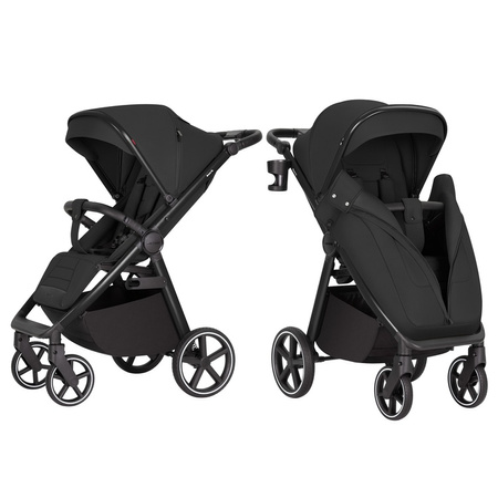 Carrello Bravo SL DELUXE CRL-5520 Wózek Spacerowy Eclipse Black
