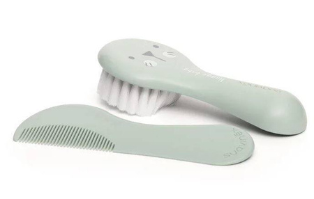Suavinex Szczotka i Grzebień Zestaw Miętowy