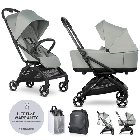 Easywalker Rockey S Wózek Głęboko-Spacerowy Fresh Green