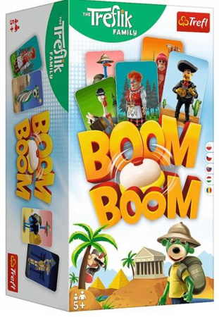 Trefl Gra Boom Boom Rodzina Treflików
