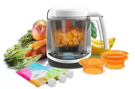 Baby Brezza Food Maker Deluxe Blender Parowy White