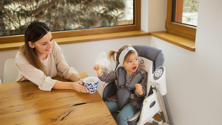 Lionelo Niles Krzesełko Do Karmienia Grey