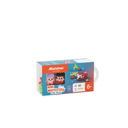 Mini Waffle City Klocki Mini Waffle 80 elementów Straż pożarna