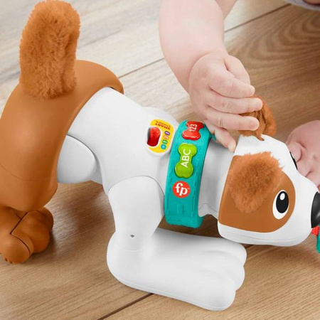 Fisher Price Edukacyjny Piesek "Raczkuj Ze Mną" HHH15