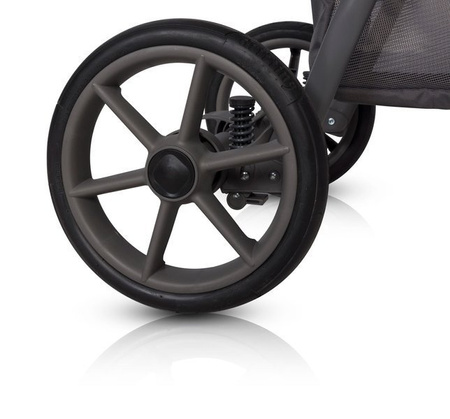 Riko Basic Pastel Wózek Głęboko-Spacerowy 2w1 Stone