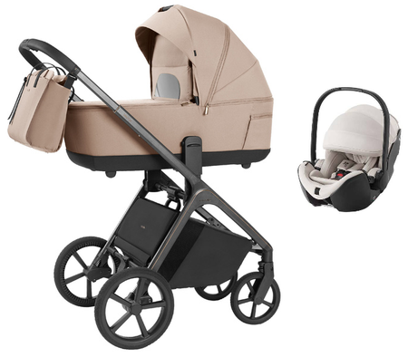 Carrello Vector CRL-6551 Wózek Głęboko-Spacerowy + Britax Romer Baby-Safe Pro Fotelik Samochodowy 0-13kg