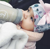 TwistShake Butelka Antylkolkowa 260 ml 2m+ Pastel Grey