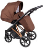 Coletto Craft Wózek Głęboko-Spacerowy 2w1 C-10 Czarna Rama