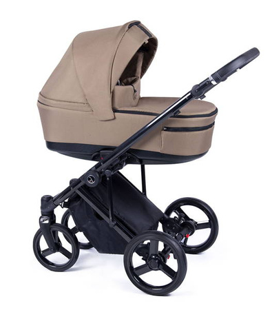 Coletto Fado Wózek Głęboko-Spacerowy Rama Czarna FA-07 Beige