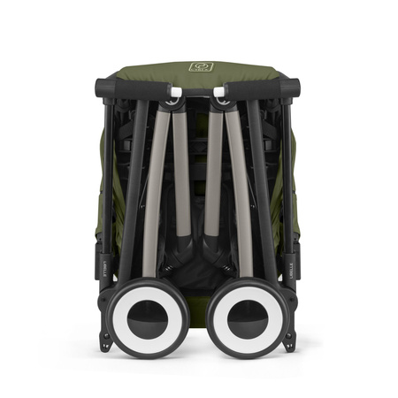 Cybex Libelle 2025 Wózek Spacerowy Rama Taupe Moss Green 