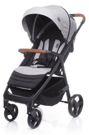 4BABY Wózek Spacerowy  Stinger Light Grey