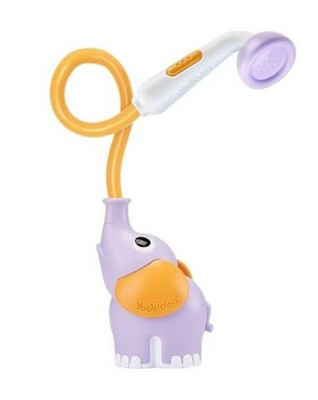 Yookidoo Prysznic Dla dzieci Słonik Purple