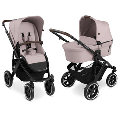 ABC Design Salsa 4 Air 2024 Wózek Głęboko-Spacerowy 2w1 + Akcesoria Berry