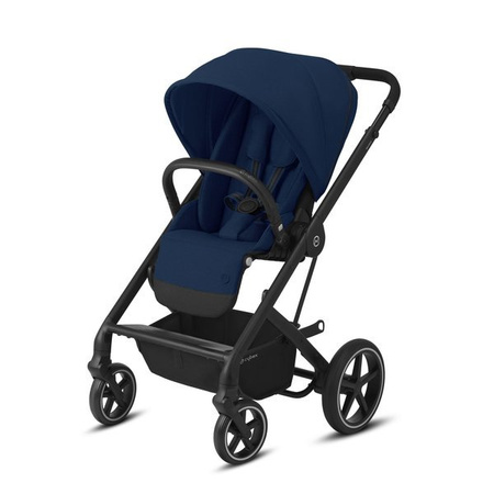 Cybex Balios S Lux Wózek Głęboko-Spacerowy Navy Blue - Czarna Rama 2022