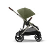 Cybex Gazelle S Wózek Spacerowy Rama Taupe Moss Green