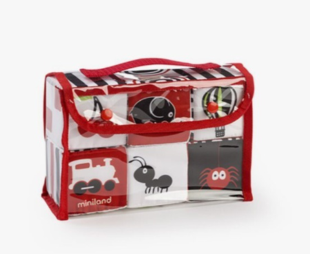 Miniland Klocki Moje Pierwsze Zmysły - 6szt