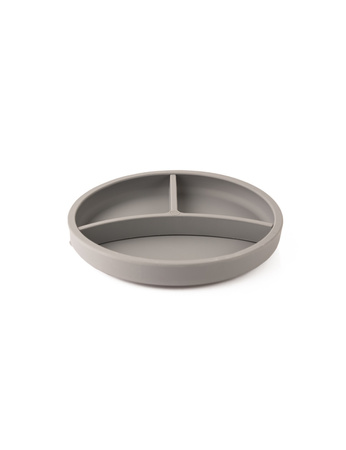 Ecorascals Talerzyk Trójdzielny Z Przyssawką 2w1 Szary