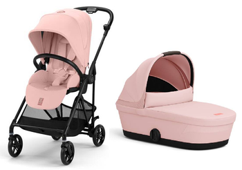 Cybex Melio Carbon Wózek Głęboko-Spacerowy Candy Pink