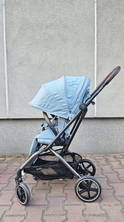 [OUTLET] Cybex Eezy S Twist Plus 2 Wózek Spacerowy Rama Taupe Stormy Blue 2024