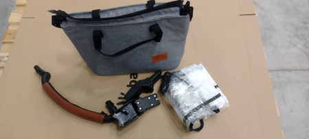 [OUTLET]  Kinderkraft Veo Wózek Wielofunkcyjny 3w1 Grey