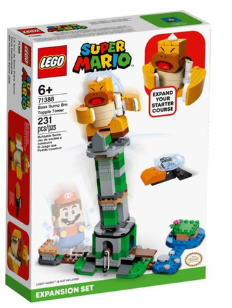 Lego  Super Mario  Boss Sumo Bro i Przewracana Wieża Zestaw Dodatkowy 71388