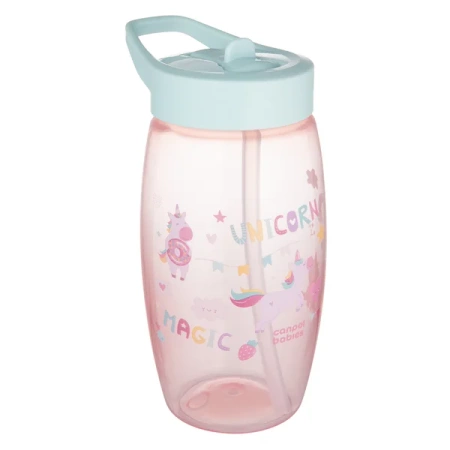 Canpol Babies Bidon ze Składanym Ustnikiem Jednorożec 400 ml